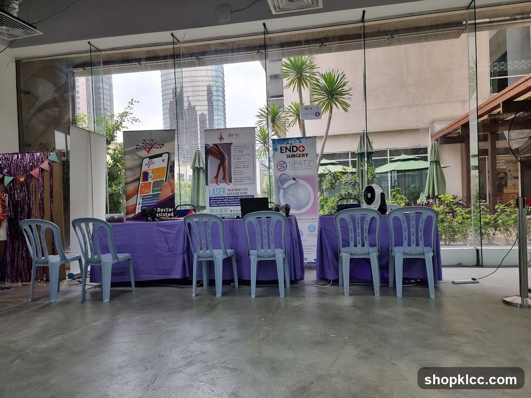 Medical Booth Setup