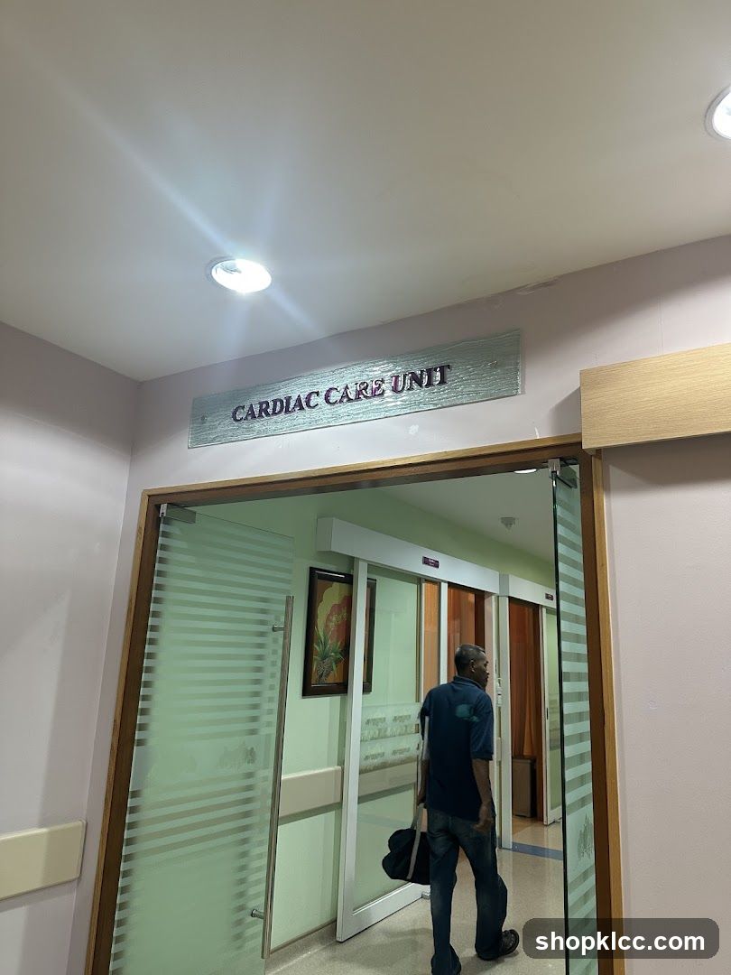 Cardiac Care Unit Entrance
