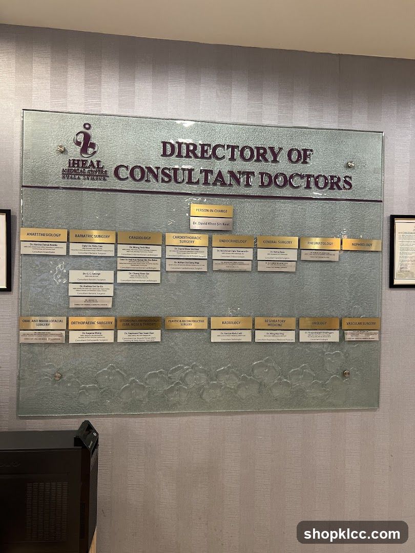 Directory of Consultant Doctors