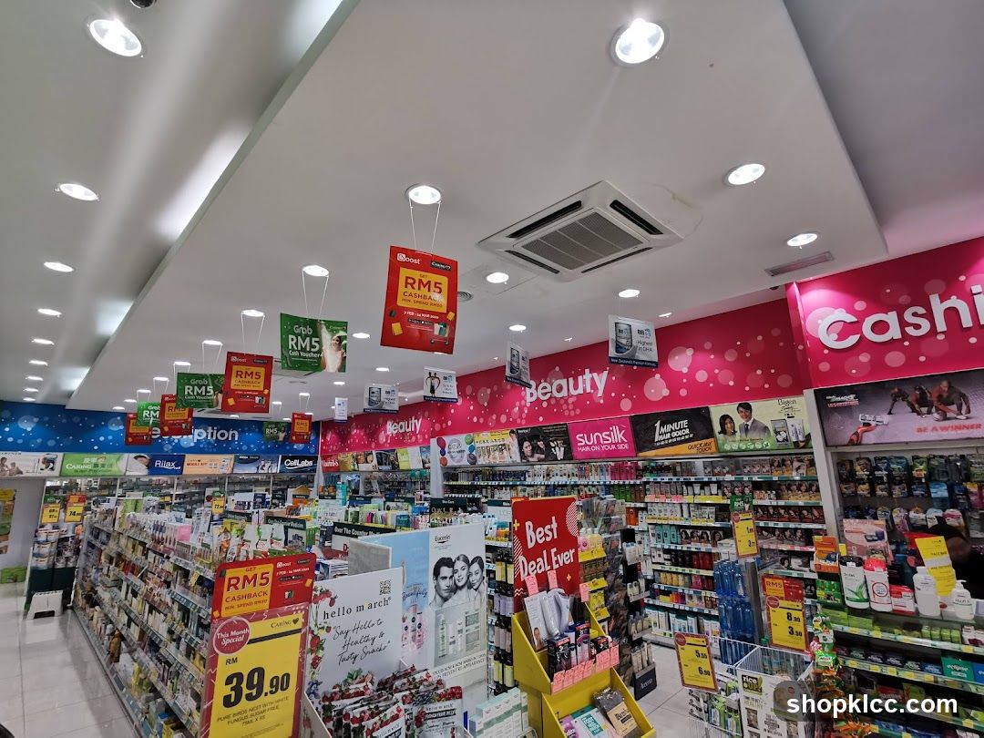 Pharmacy Interior with Promotions