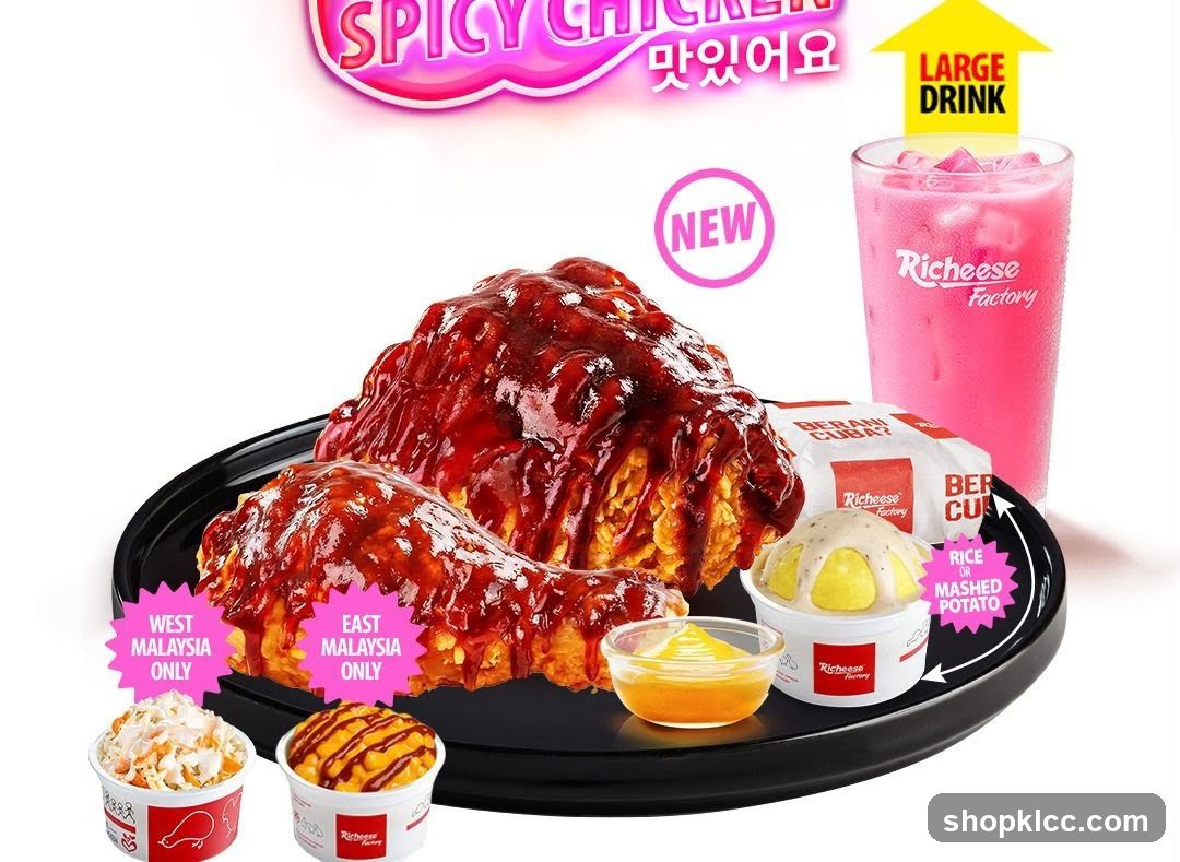 Spicy Chicken Meal Ad