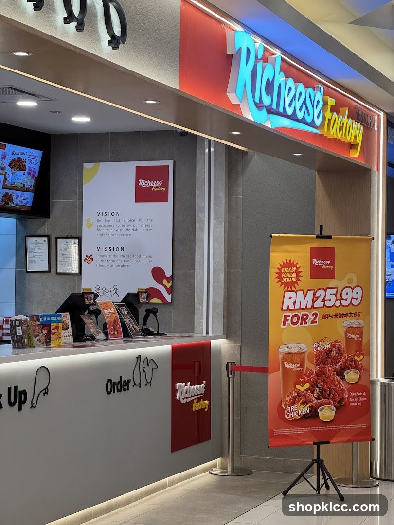 Richeese Factory Counter