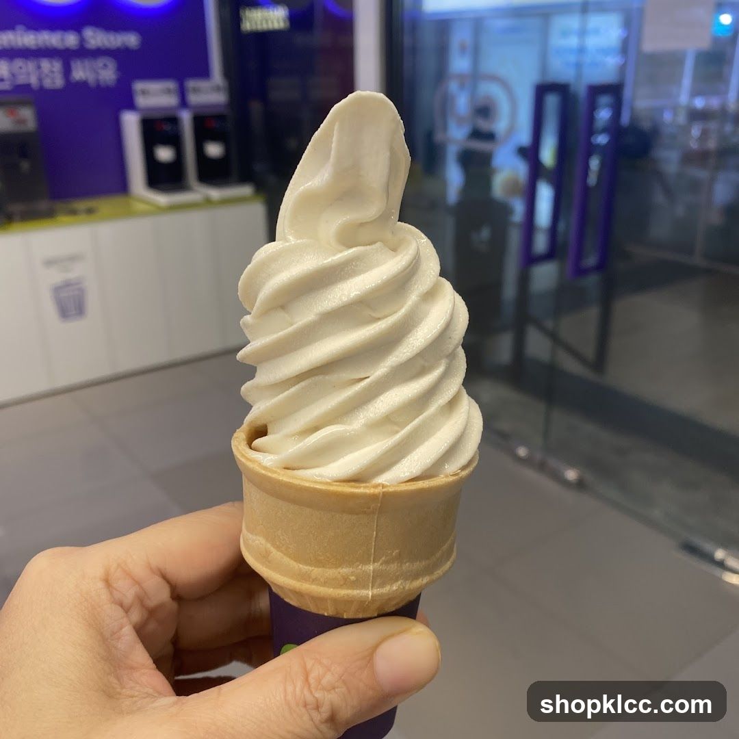 Soft Serve Ice Cream Cone
