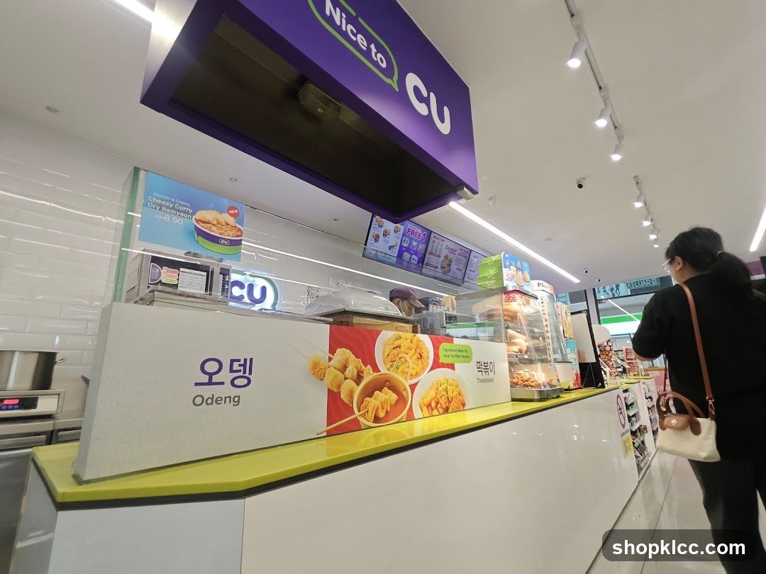 Convenience Store Food Counter
