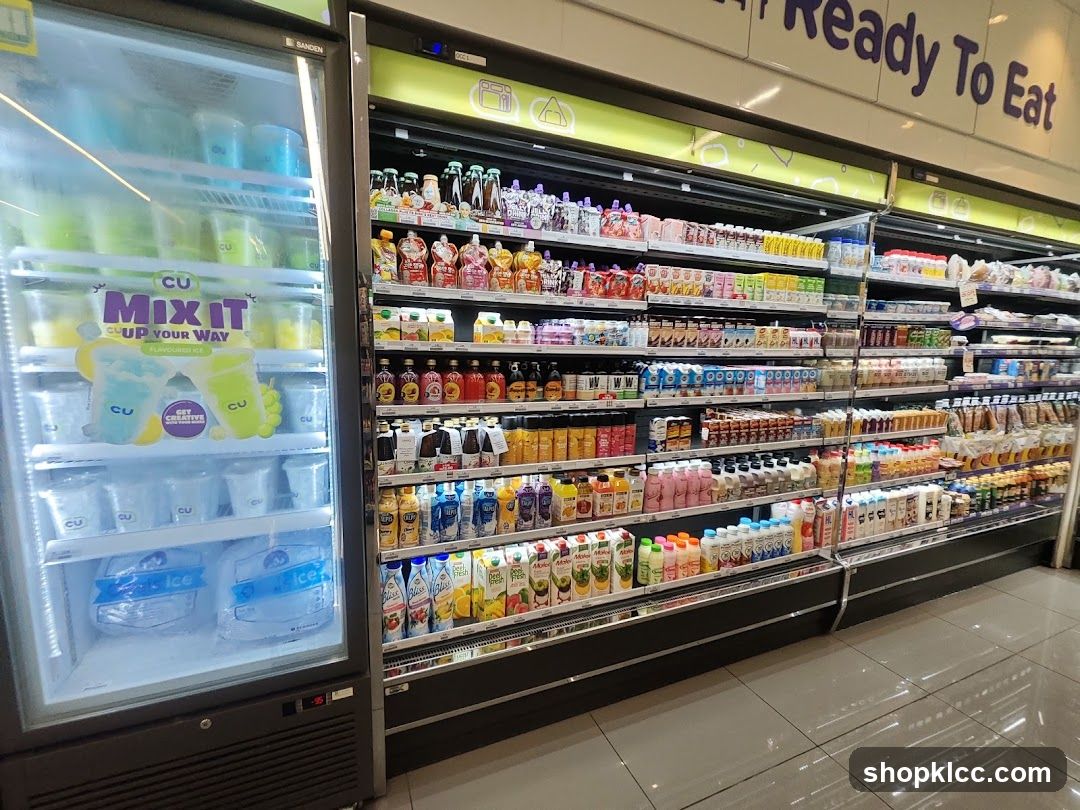 Convenience Store Refrigerated Section