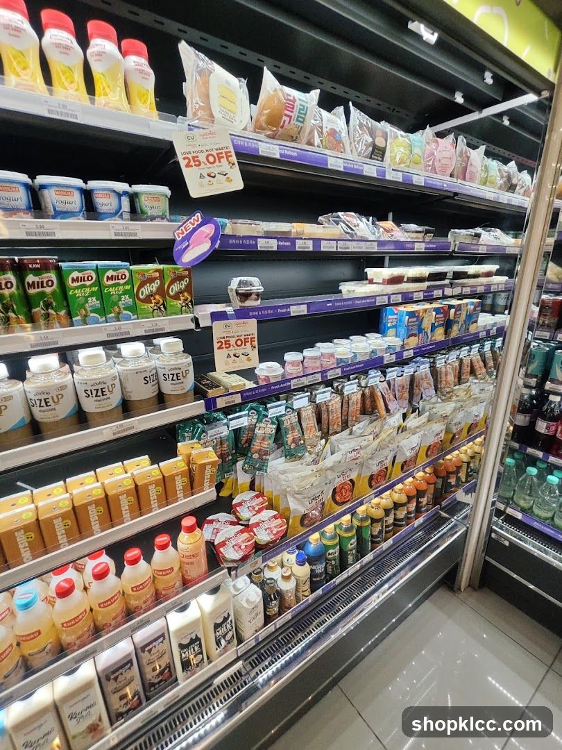 Convenience Store Refrigerated Section