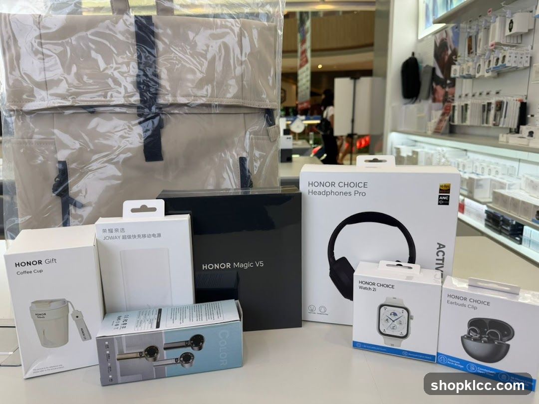 Honor Products Display