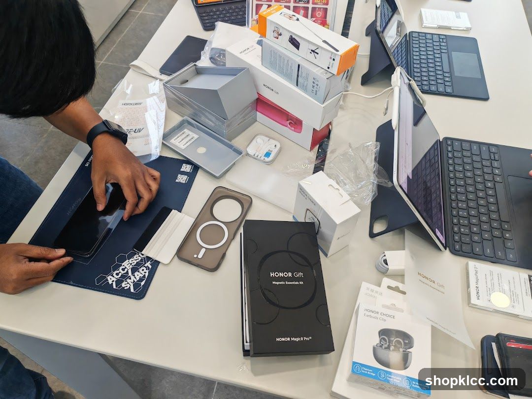 Electronics Accessories Display