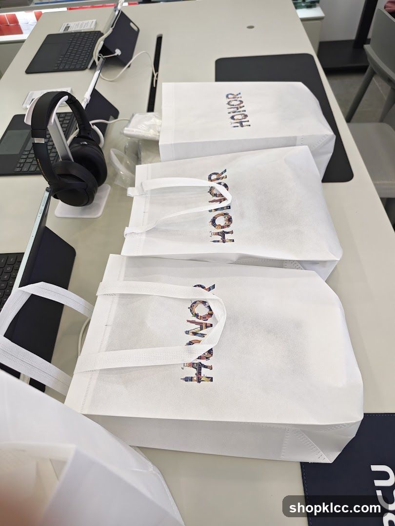 Honor Branded Shopping Bags