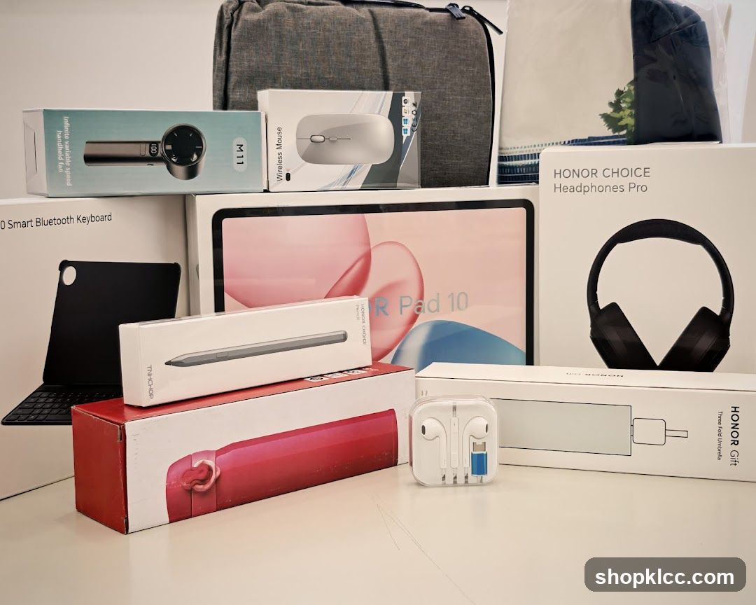 Assortment of Electronics and Accessories