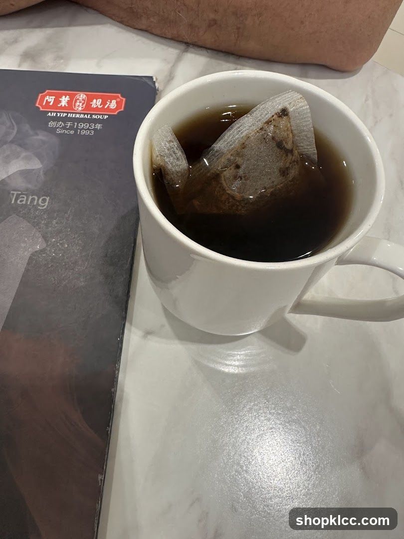 Tea and Menu Card