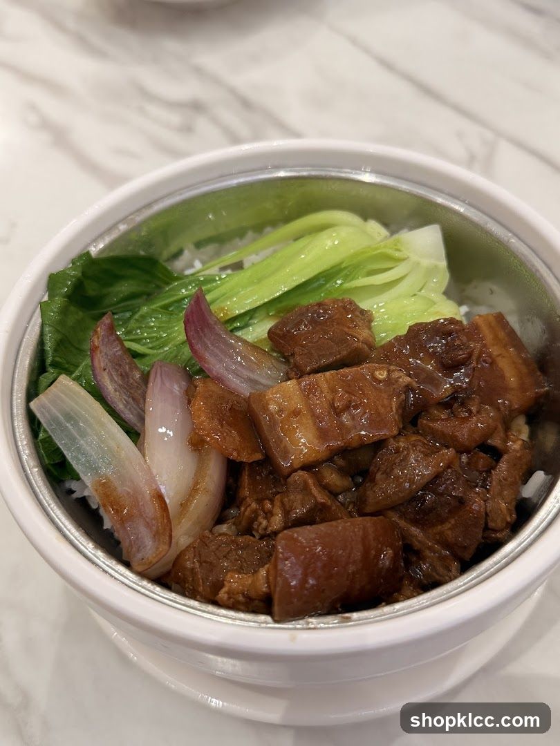 Braised Pork Rice Bowl