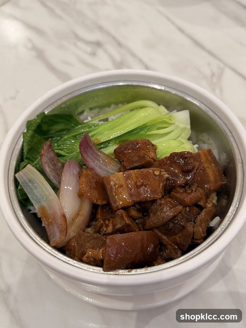 Braised Pork Rice Bowl