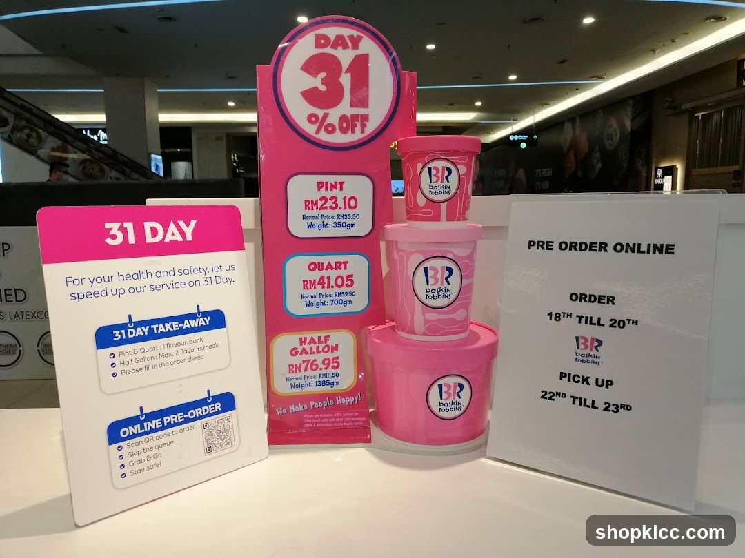31 Day Sale Display