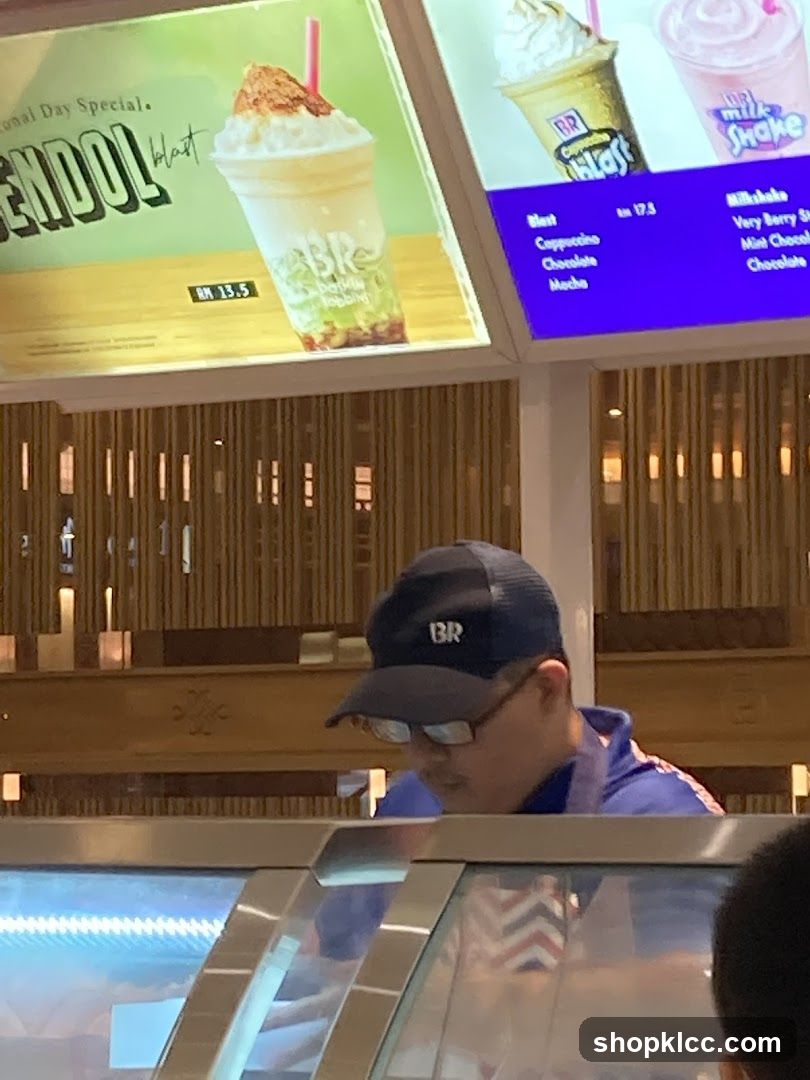 Baskin Robbins Interior View