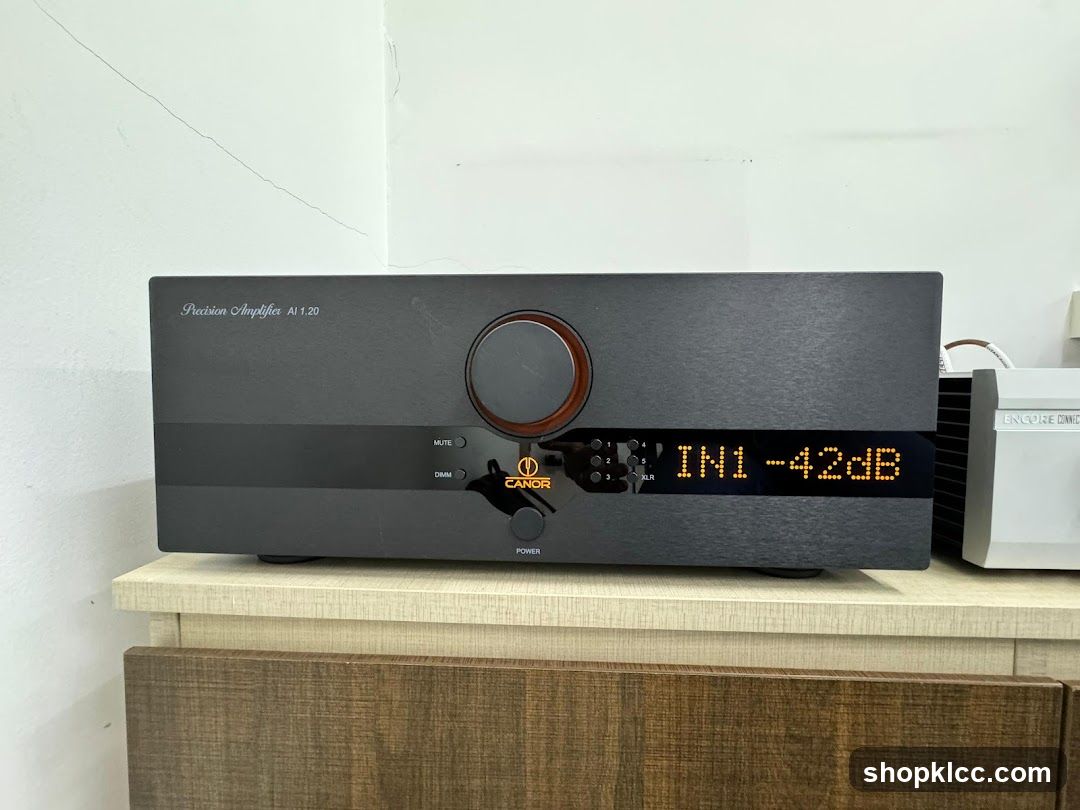 Cangor Audio Amplifier Display