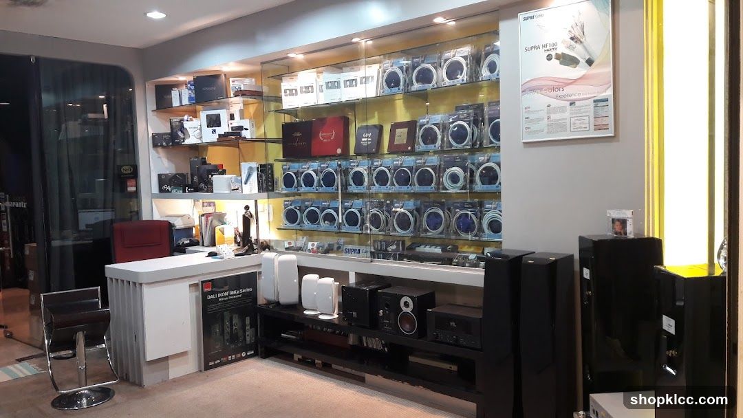 Electronics Store Interior Display