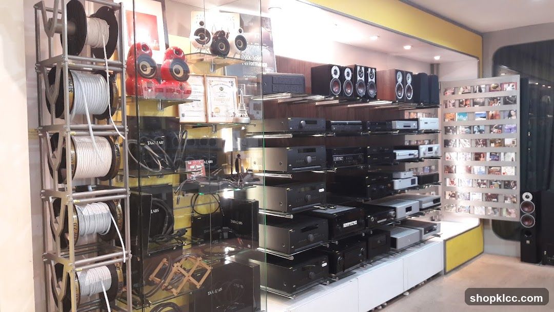 Audio Equipment Store Interior