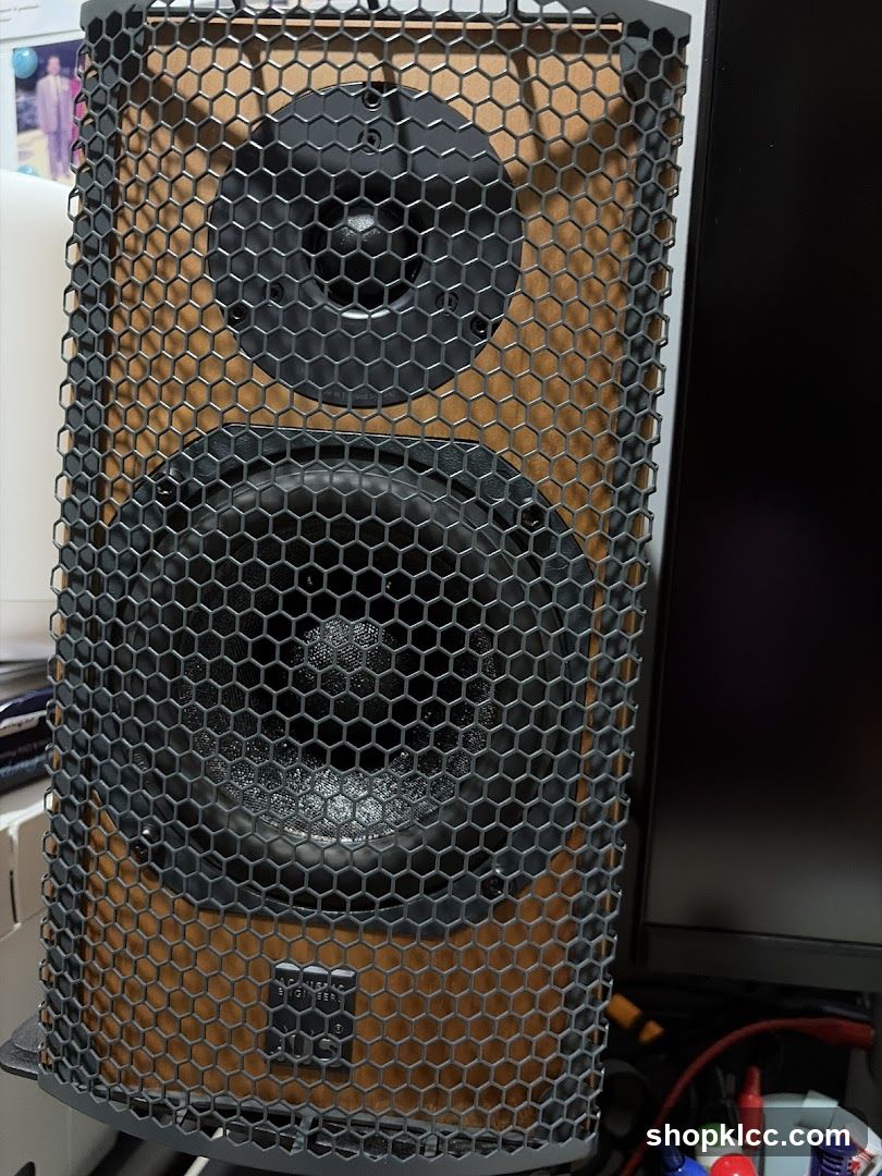 Speaker with Hexagonal Mesh Cover