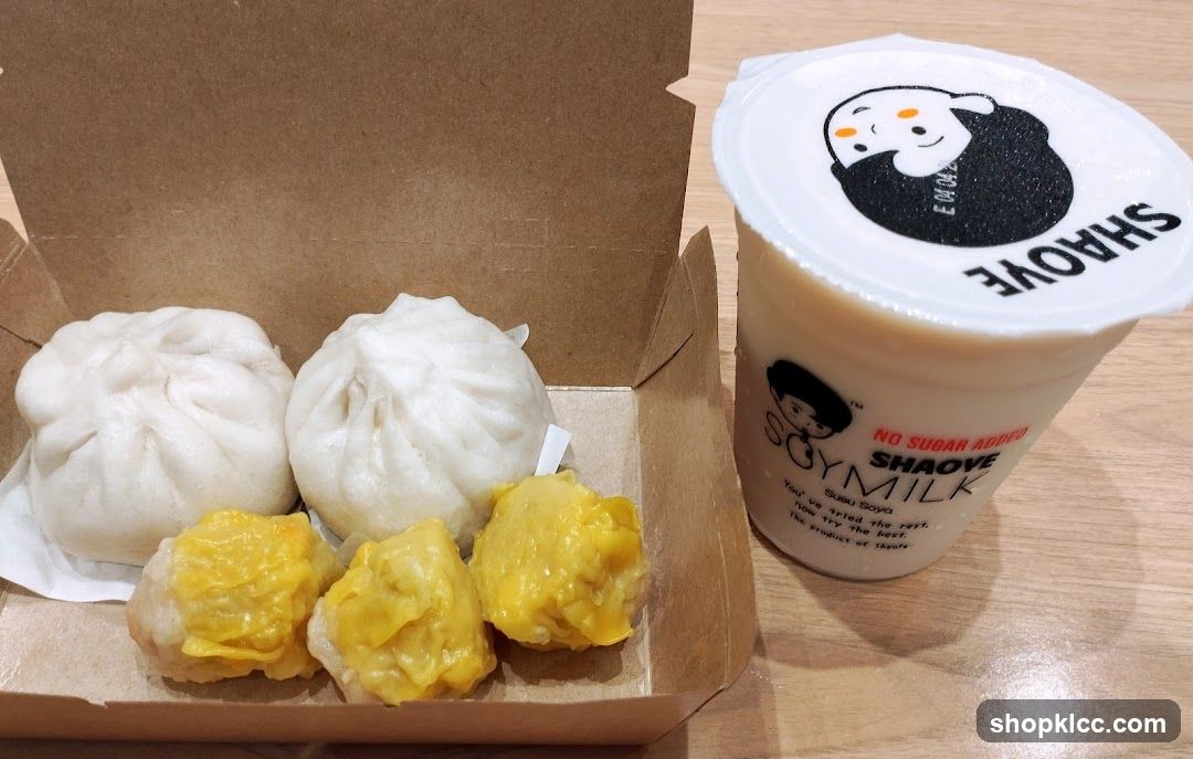 Dumplings and Milk Drink