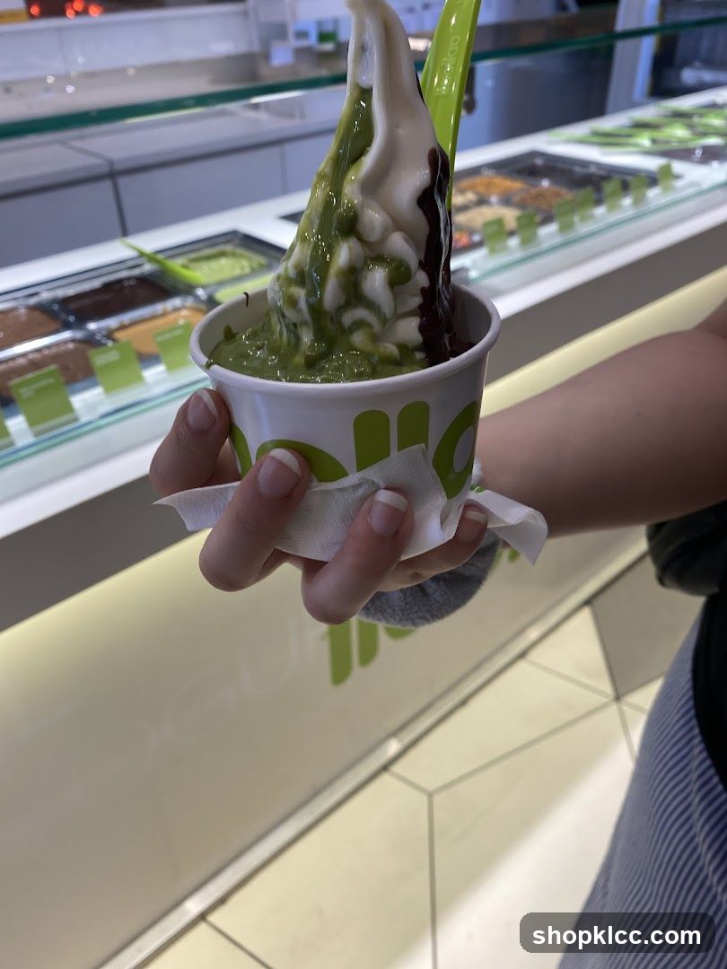 Matcha Soft Serve