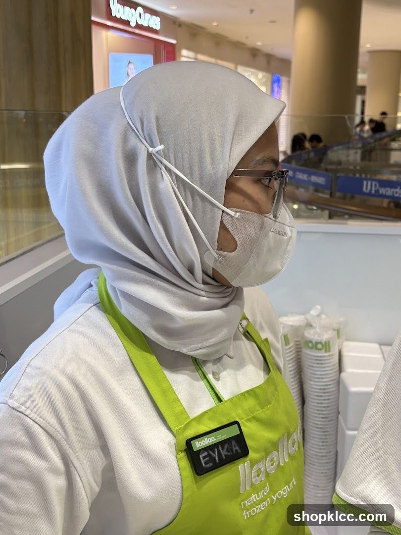 Staff Member in Store Uniform