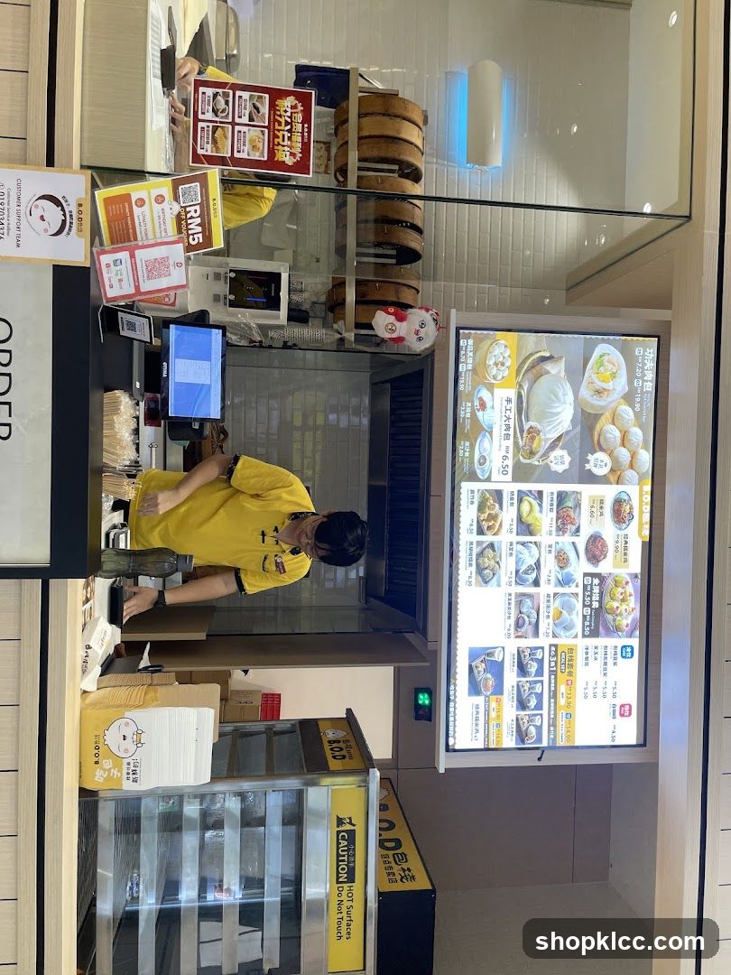 Dumpling Shop Interior View