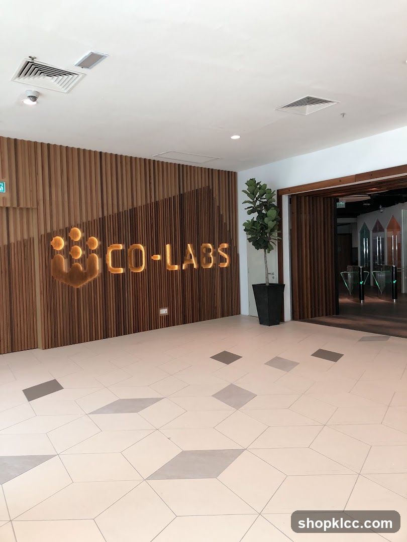 Co-Labs Interior Lobby