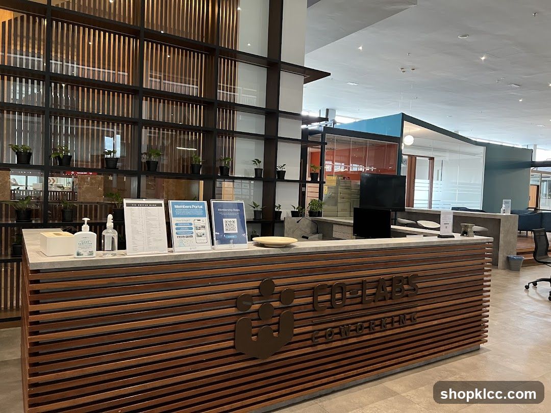 Co-Labs Co-Working Reception Desk