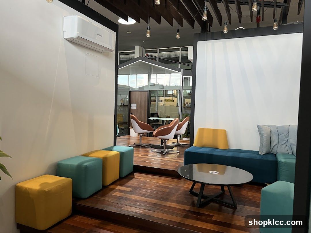 Modern Office Lounge Area