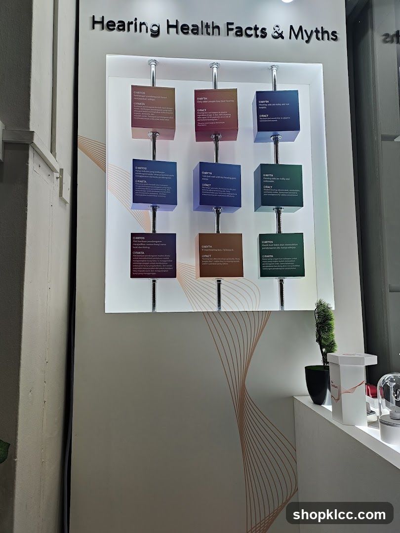 Hearing Health Facts & Myths Display