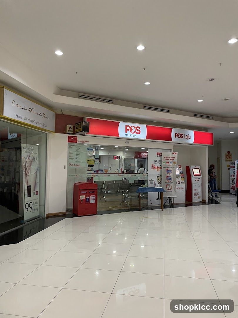 POS Malaysia Store Interior