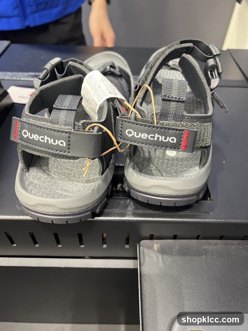 Quechua Sandals Display