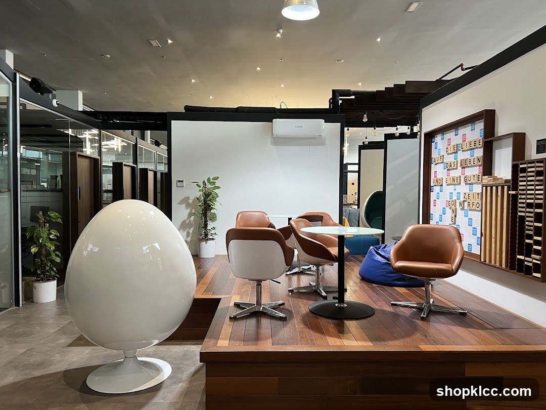 Modern Office Lounge Area
