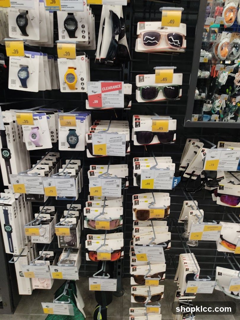 Watch and Sunglasses Display
