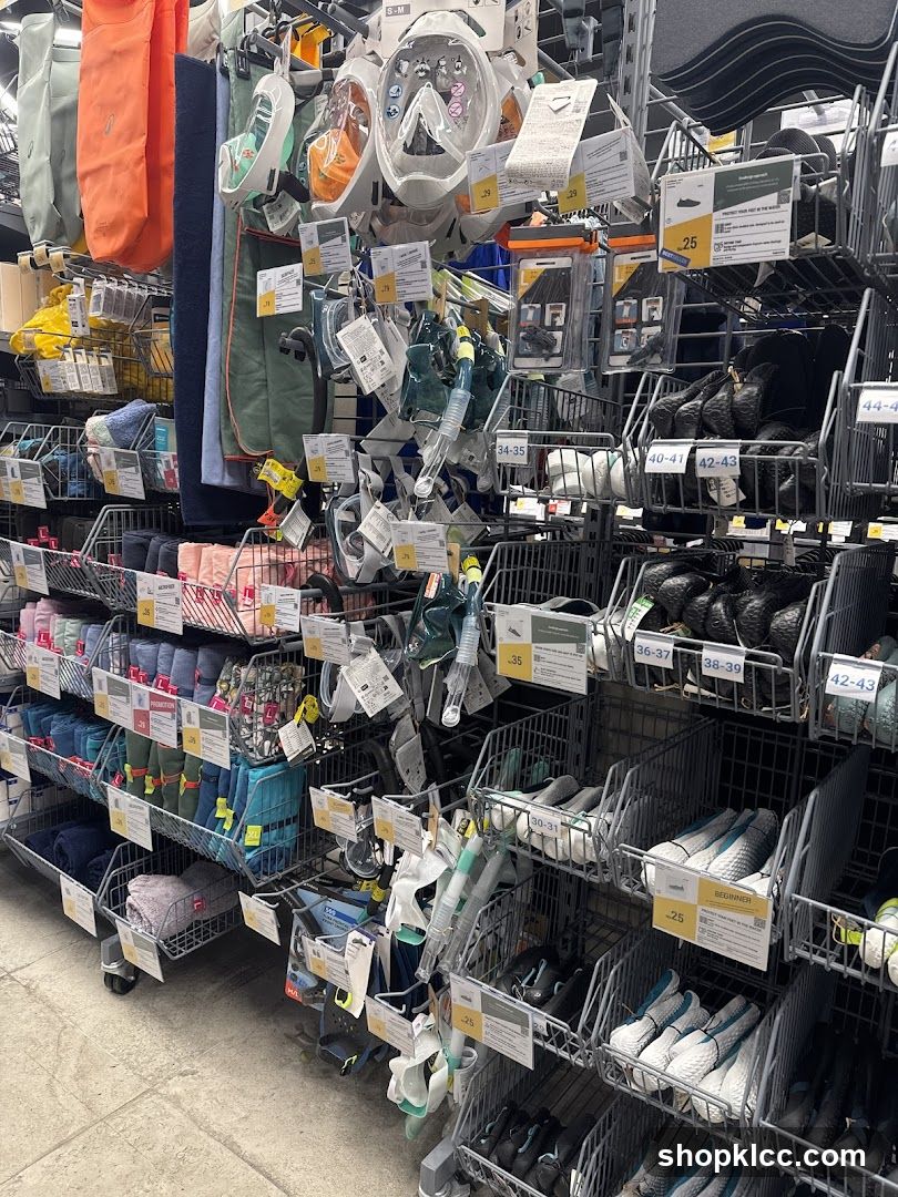 Swimming Gear Display