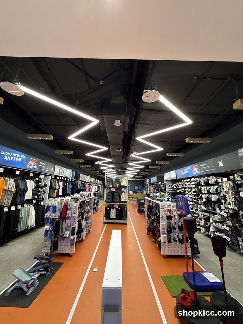 Sports Retail Store Interior