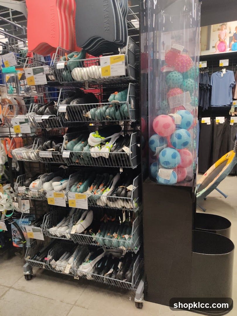 Sports Equipment Display