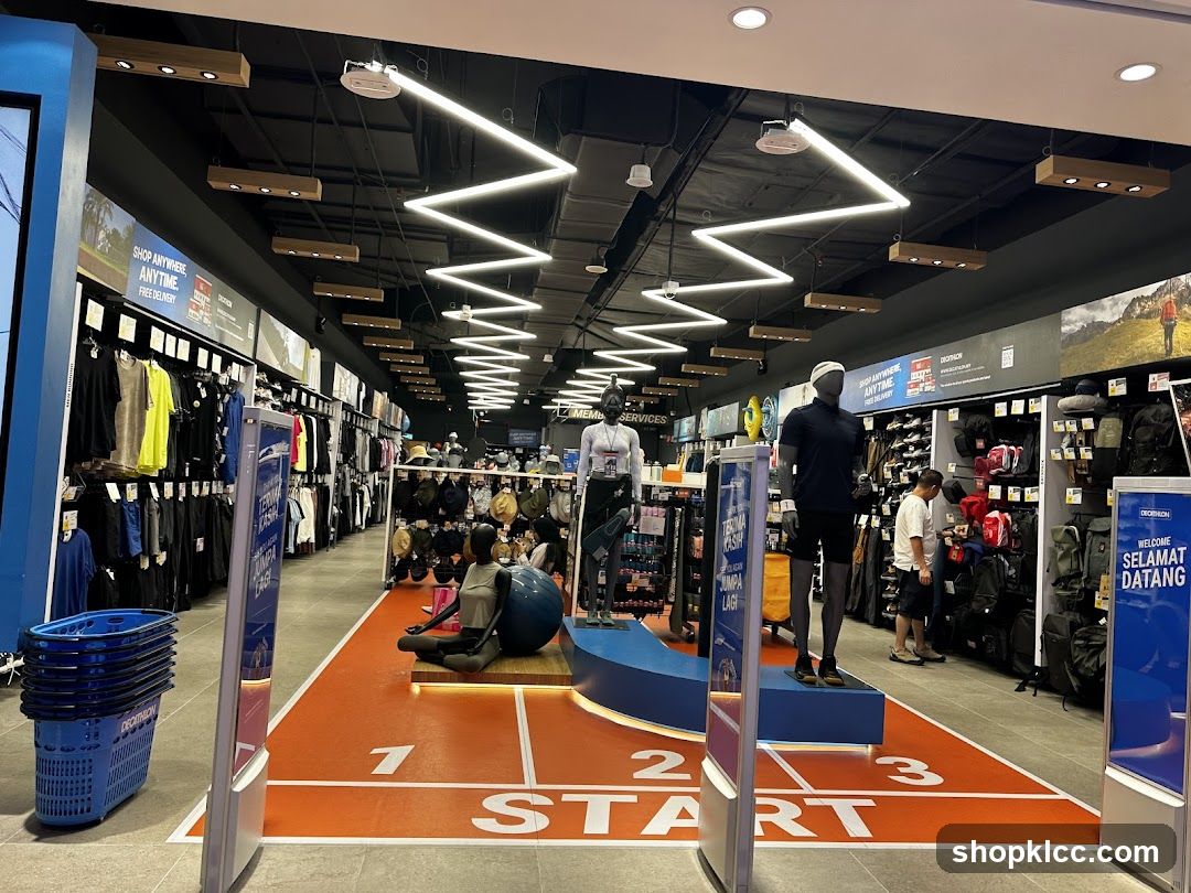 Sports Retail Store Interior
