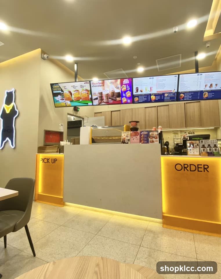 Burger King Interior View