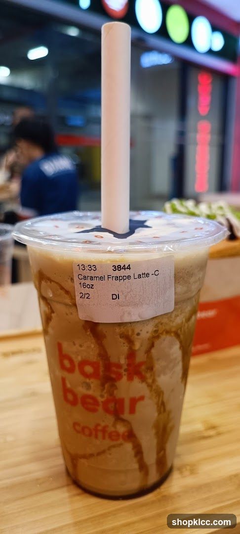 Baskin Robbins Caramel Frappe Latte