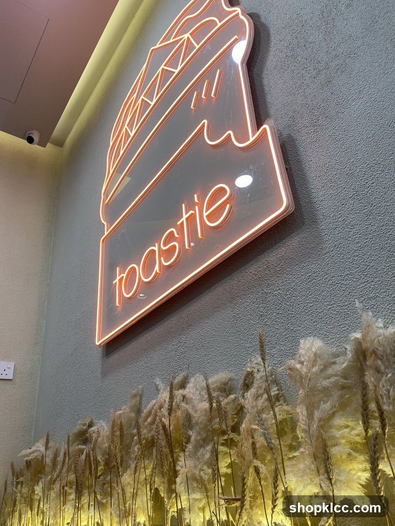 Neon Toastie Signage