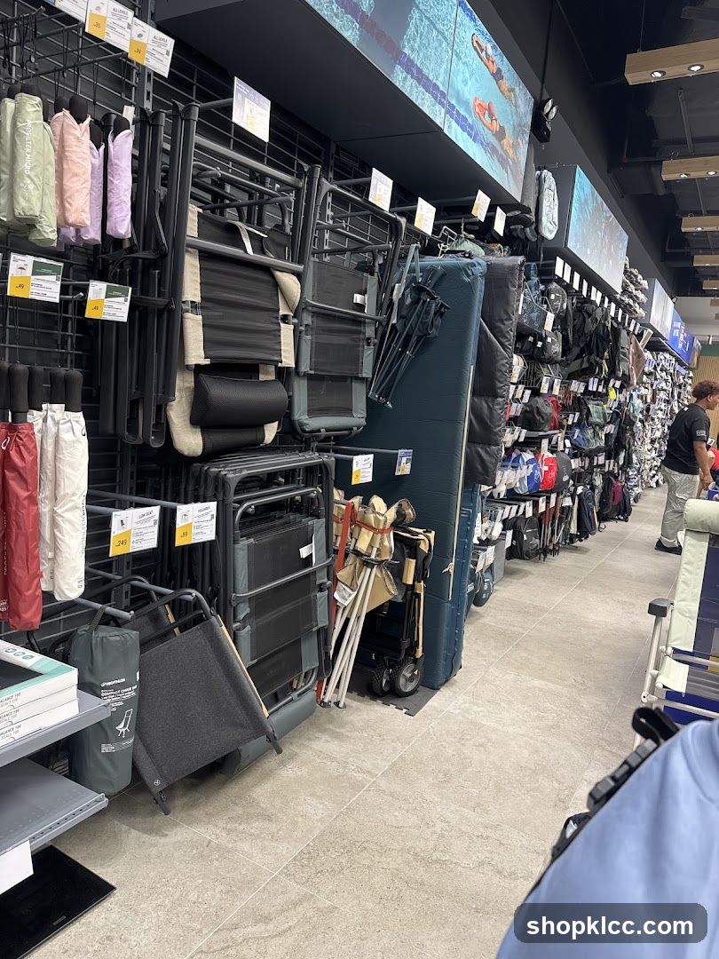 Outdoor Gear Store Interior