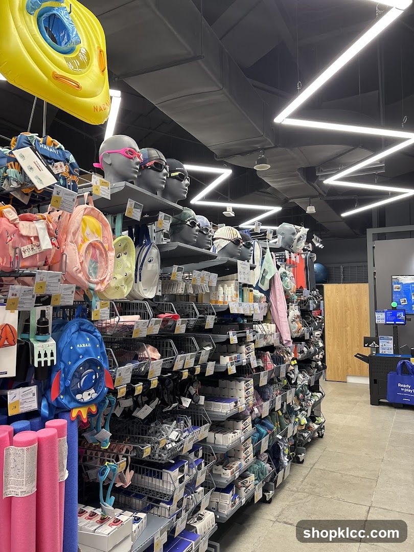 Swimwear and Pool Accessories Store Interior
