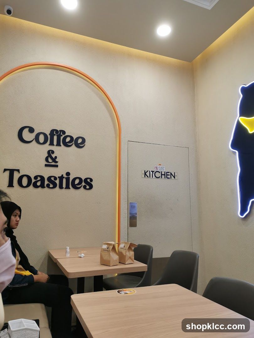 Coffee & Toasties Interior