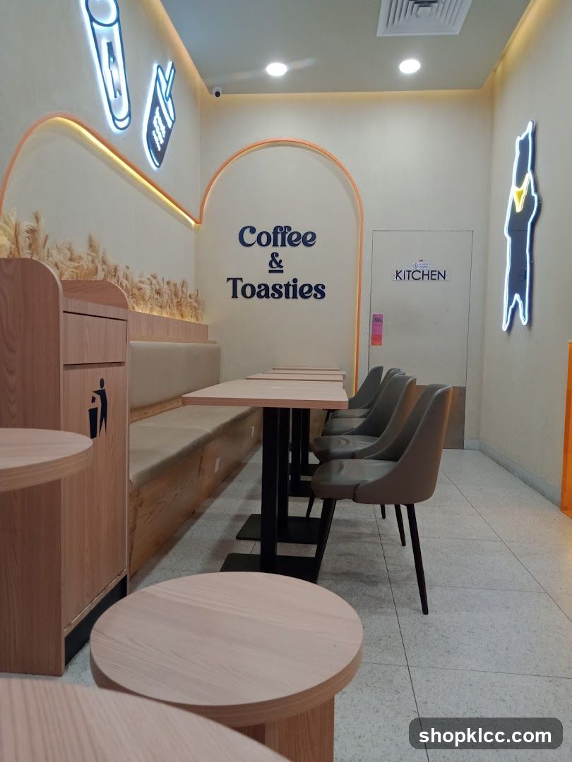 Coffee & Toasties Interior