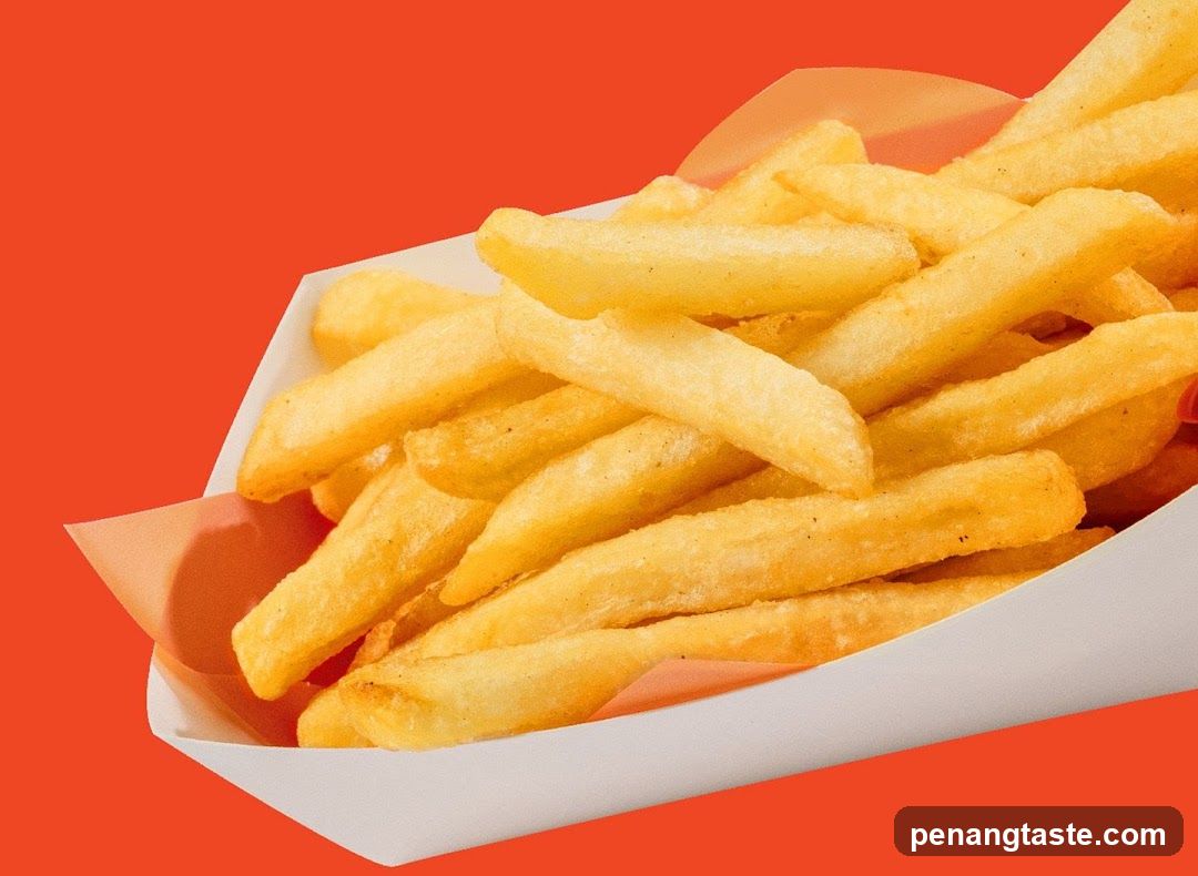 French Fries in Paper Tray