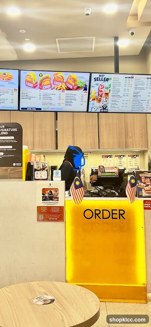 Fast Food Counter Interior