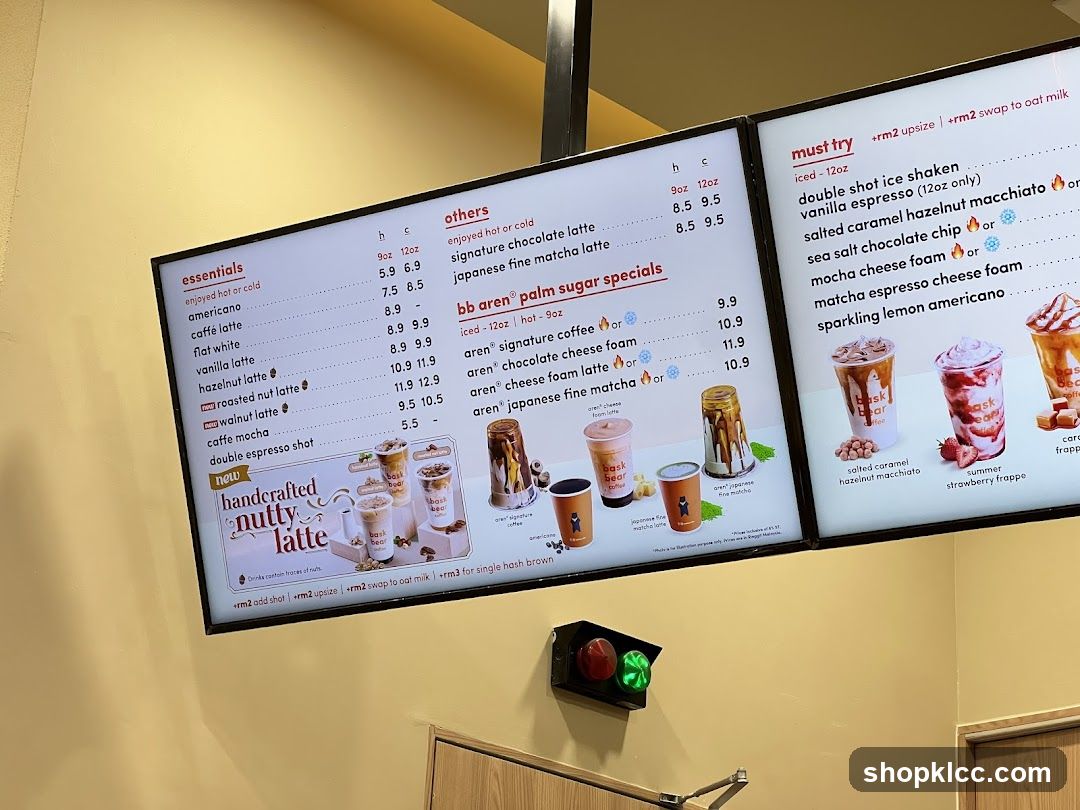 Coffee Shop Menu Board