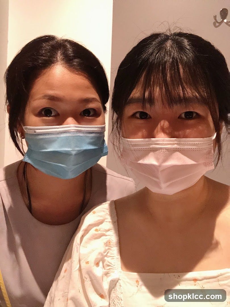 Two Women Wearing Face Masks